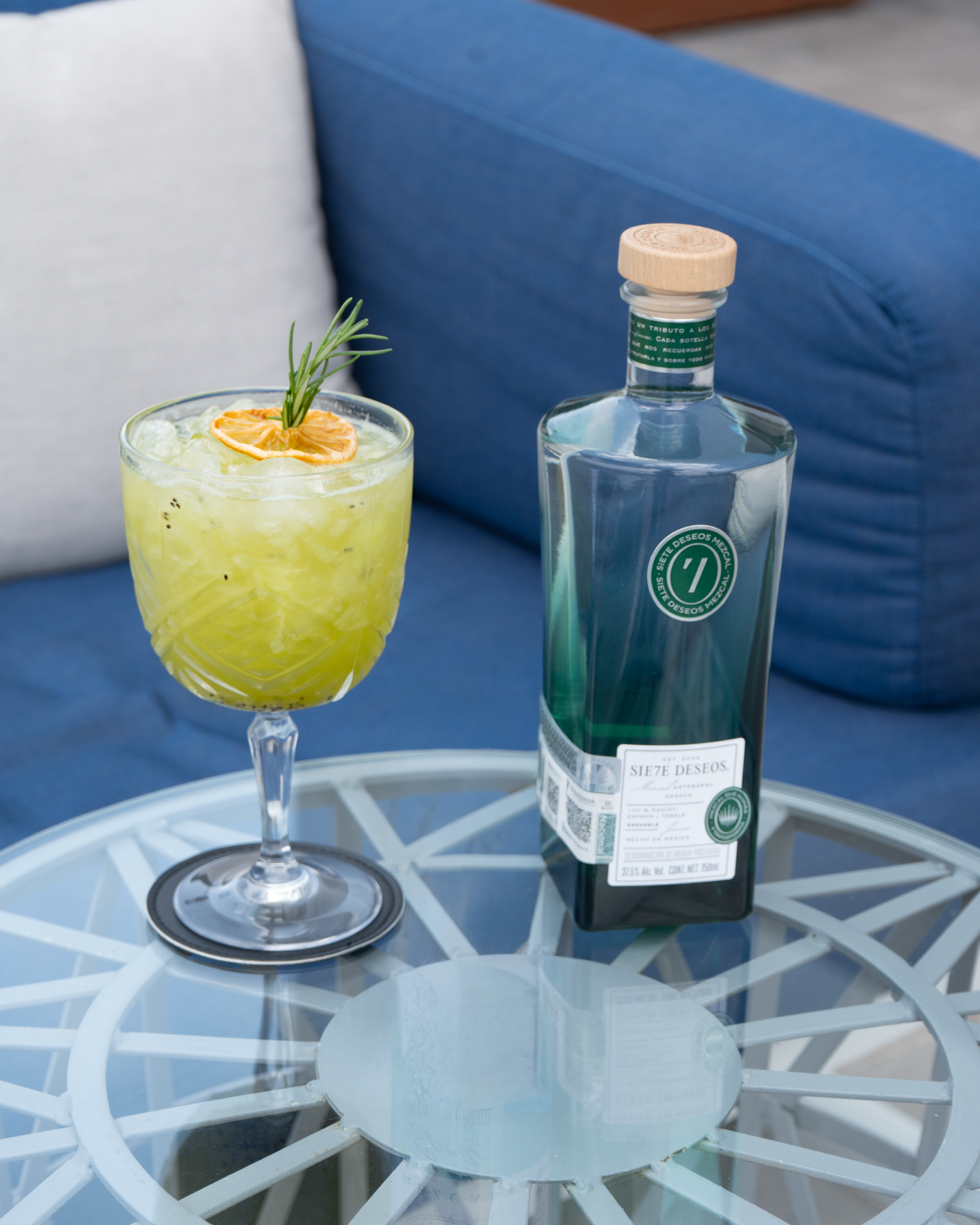 Sol de Maguey con Mezcal SIE7E DESEOS Espadín