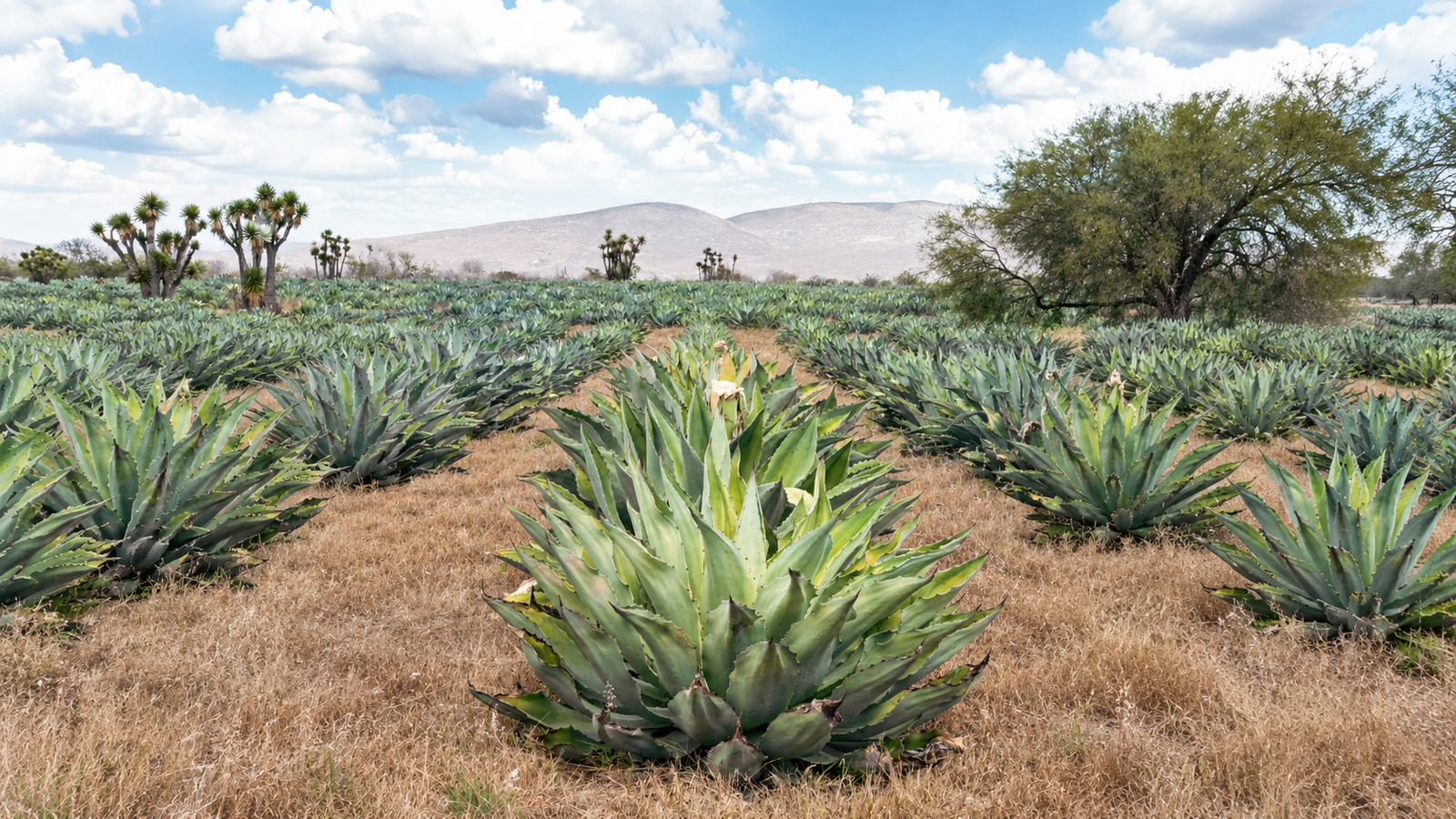 Campo de agave SIE7E DESEOS