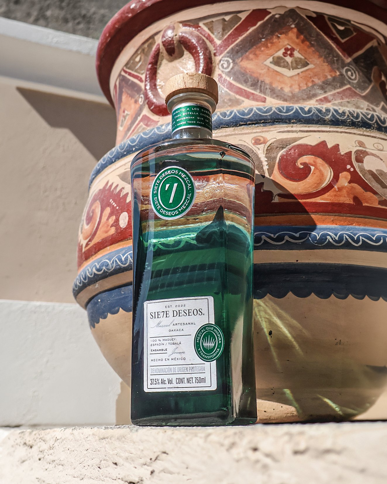 Mezcal SIE7E DESEOS Ensamble