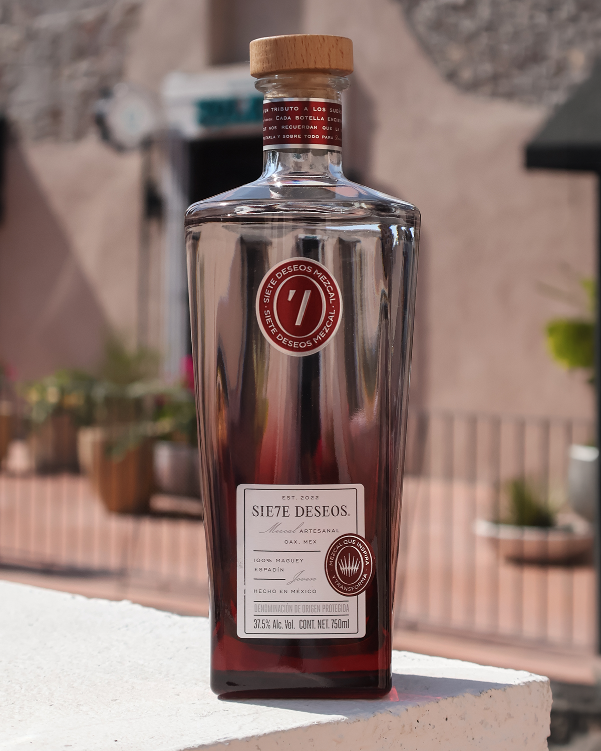 Mezcal SIE7E DESEOS Espadín
