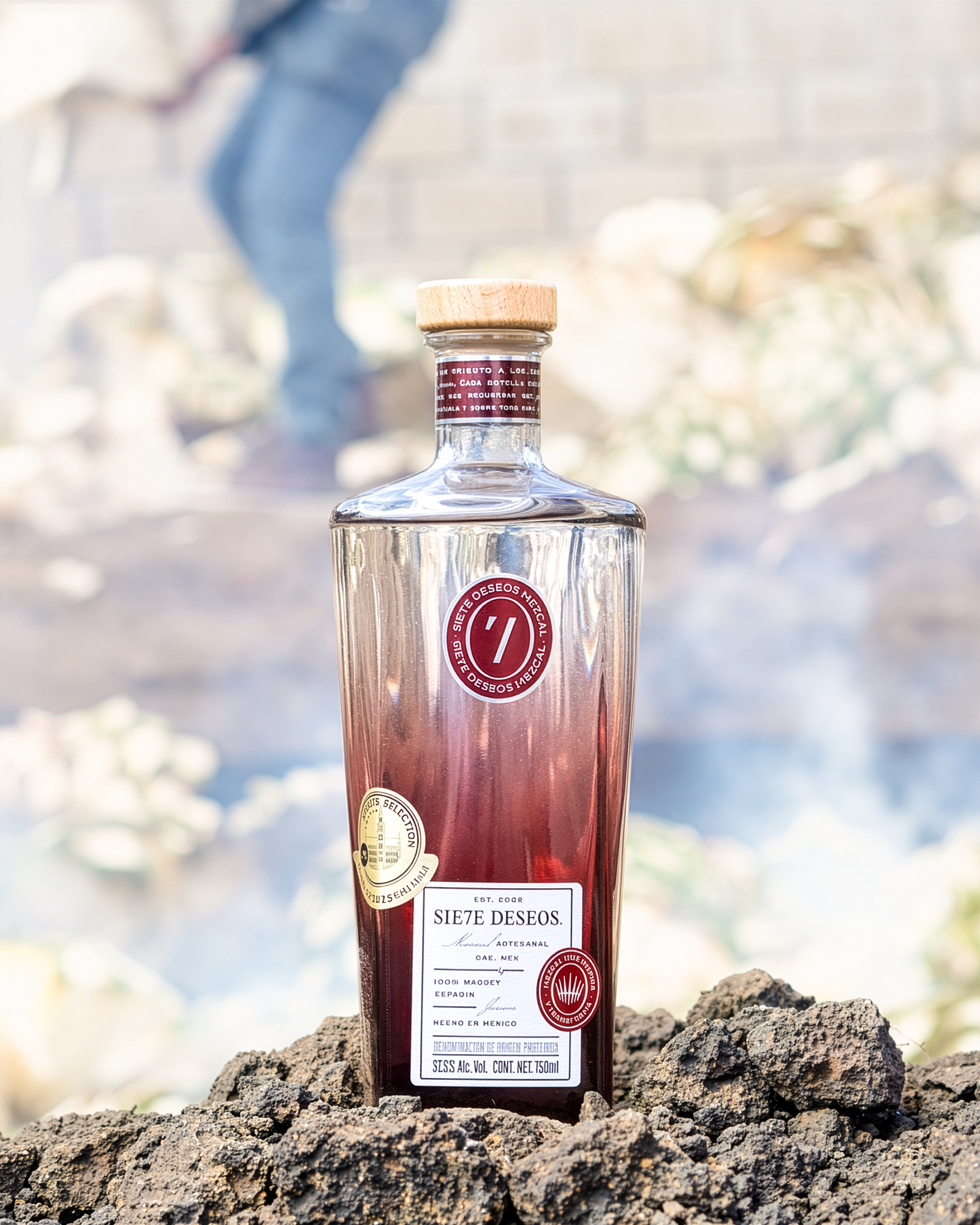 Mezcal SIE7E DESEOS Espadín